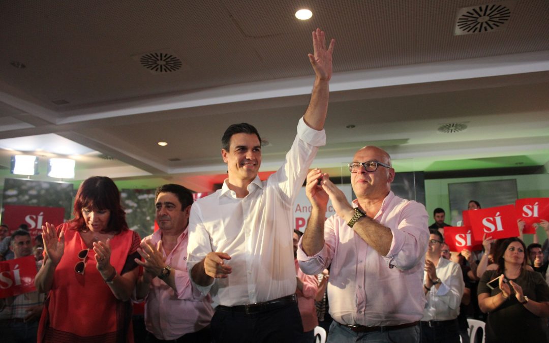 Pedro Sánchez: “Muchas papeletas supondrán la continuidad de Rajoy; sólo la del PSOE garantiza el cambio”