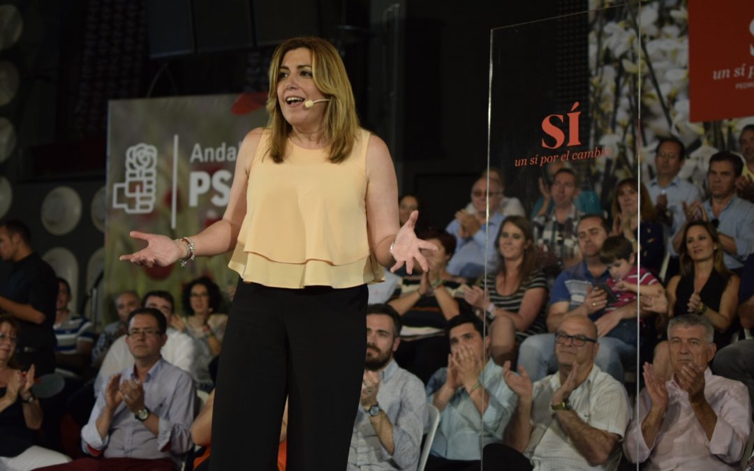 Susana Díaz: “Ni sorpasso ni zarpazo. Vamos a ganar los socialistas, que somos los únicos que podemos cambiar las cosas”