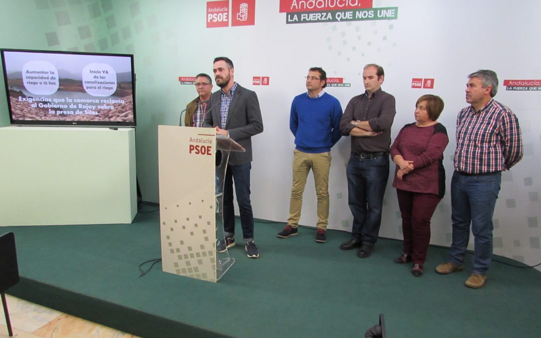 Desmontadas las mentiras de Lillo: el PSOE exige al Gobierno que asuma sus competencias y ejecute las obras de las canalizaciones de la Presa de Siles