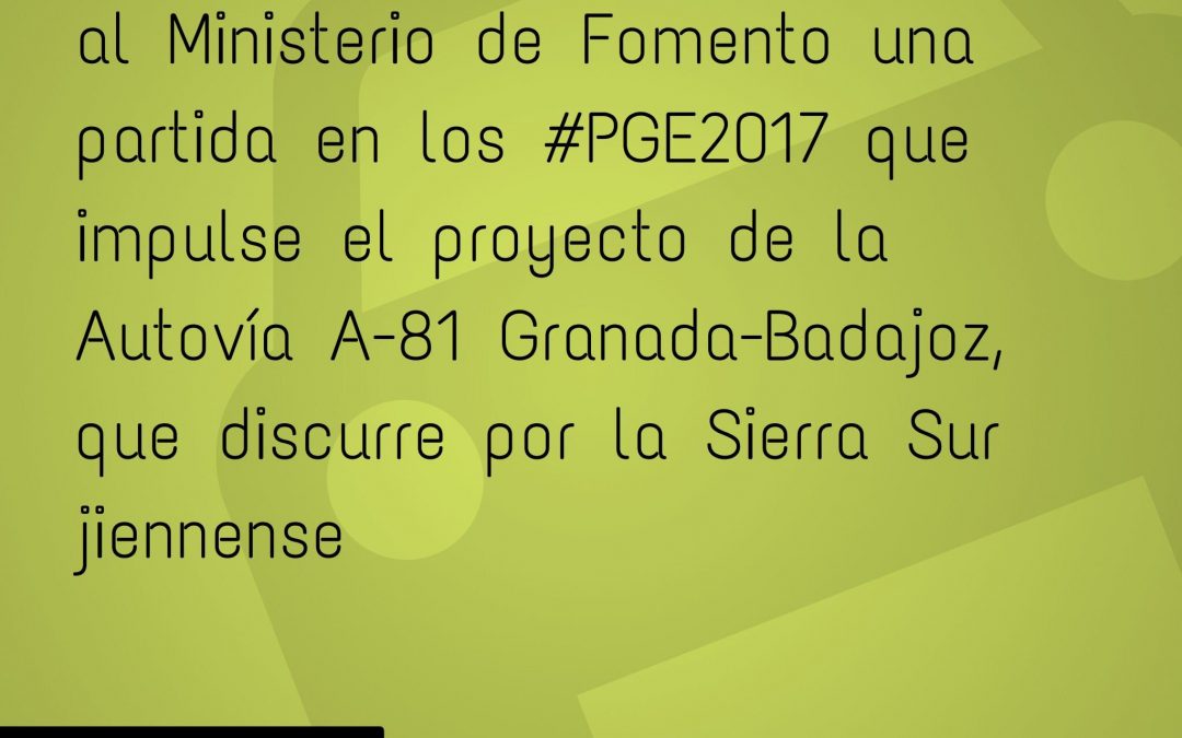 El PSOE consigue el voto a favor de todo el pleno de Diputación para reclamar a Rajoy más inversiones para el corredor central y para convertir la N-432 en autovía