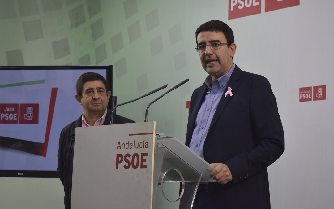 El PSOE destaca los “80 proyectos para Jaén con nombres y apellidos” en los presupuestos de la Junta de Andalucía “que son ejemplo de estabilidad para España”