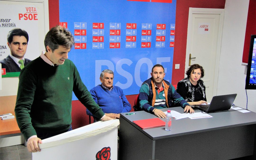 Luis Miguel Carmona, nuevo secretario general del PSOE de Ibros