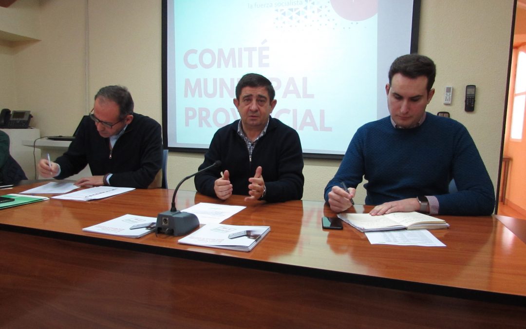 El PSOE constituye su Comité Municipal Provincial con Valeriano Martín como presidente