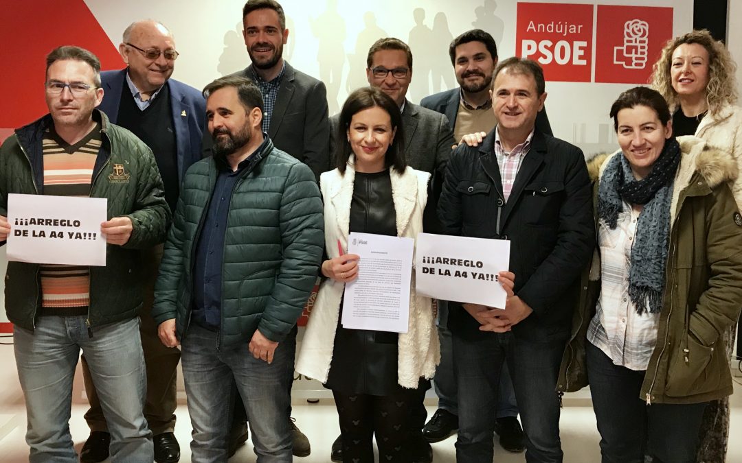 El PSOE pide el arreglo integral de la A-4 y un plan de reindustrialización