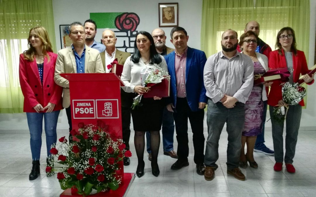 El PSOE de Jimena rinde homenaje a sus 6 alcaldes y candidatos desde 1979