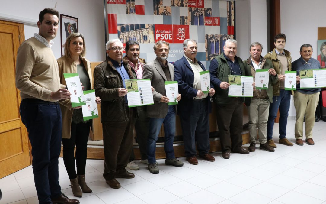 El PSOE muestra su apoyo al manifiesto de la Federación Andaluza de Caza
