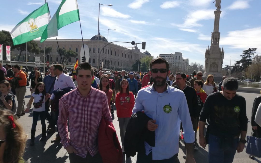 El PSOE de Jaén apoya la manifestación en defensa del medio rural en Madrid