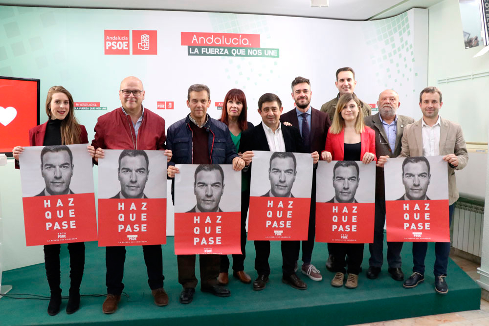 El PSOE de Jaén vuelve a concurrir el 10-N con “la mejor candidatura” de la provincia