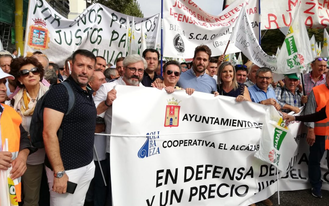 El PSOE de Jaén apoya la manifestación de Madrid: “es imprescindible que el sector del aceite de oliva tenga precios justos”