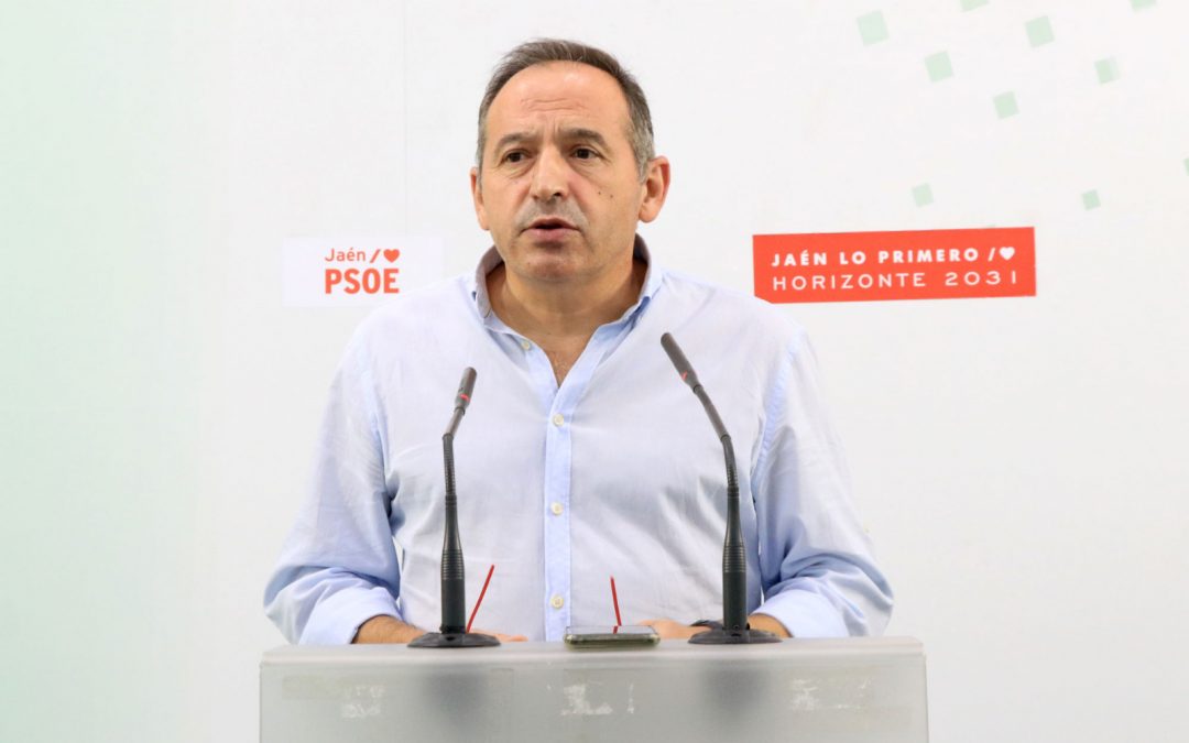 El PSOE reprocha a la Junta que haya dejado de invertir 1.5000 millones en empleo mientras crece el paro en Jaén