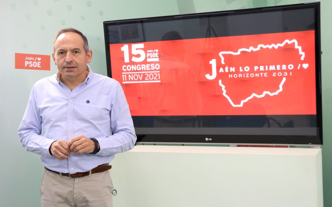 El PSOE de Jaén establecerá en su 15 Congreso “la hoja de ruta de la nueva dirección provincial del partido para los próximos 4 años”
