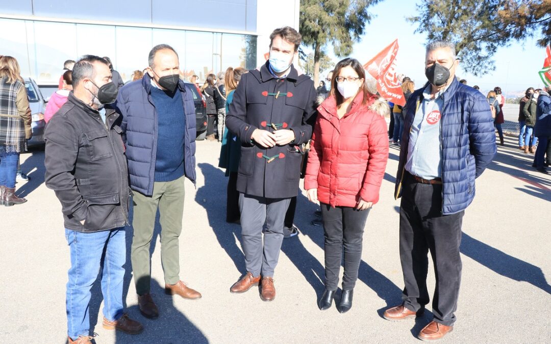 El PSOE de Jaén reitera su apoyo a los trabajadores de Atento