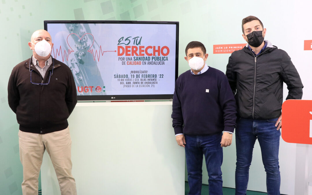 El PSOE apoya la manifestación del 19-F: “Moreno Bonilla miente y la sanidad pública está en peligro”