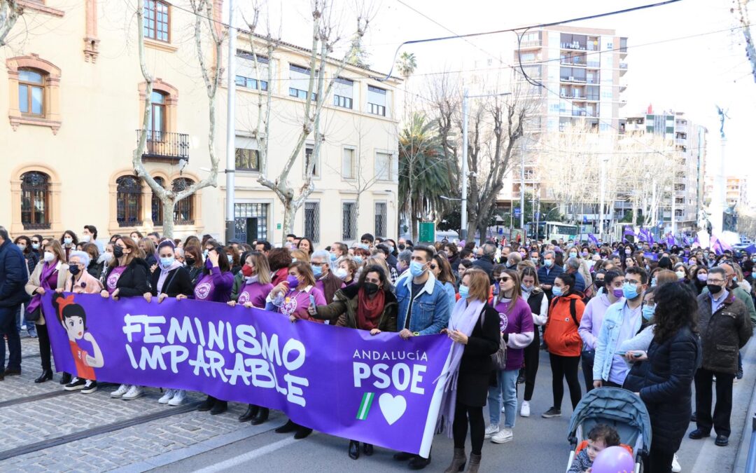 El PSOE de Jaén secunda la manifestación del 8-M: “Socialismo es feminismo”