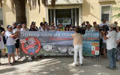El PSOE secunda la concentración de la Plataforma contra la macrogranja de Solera
