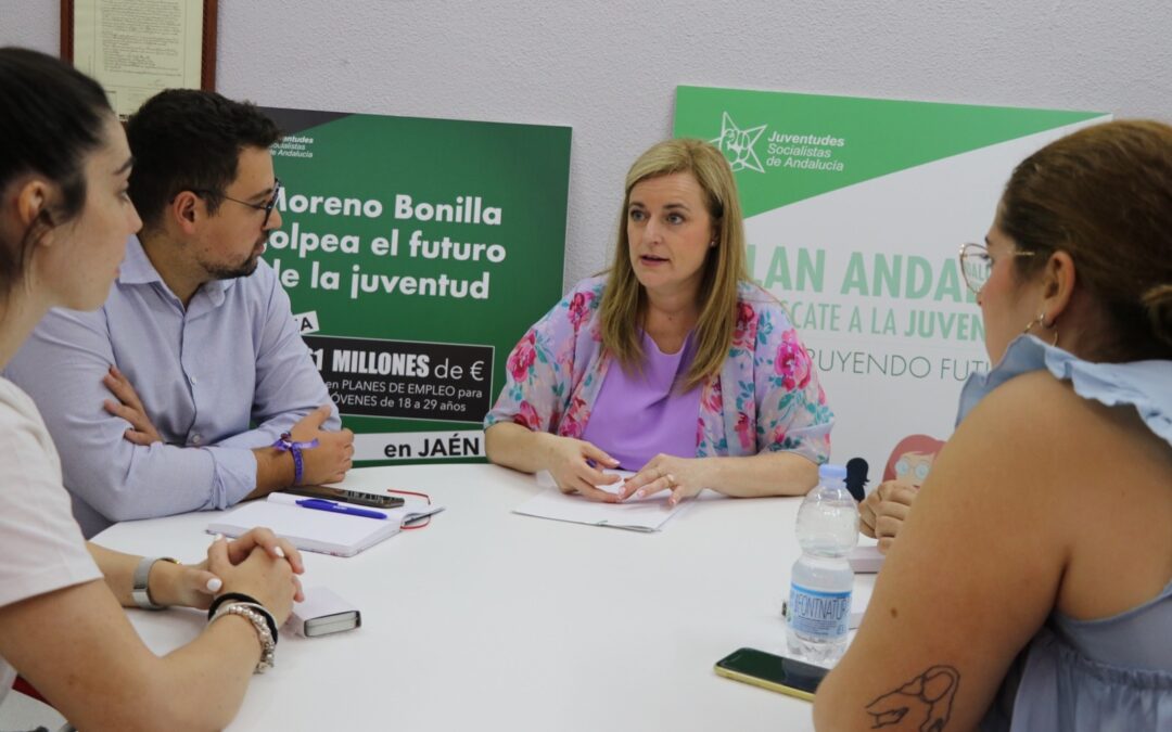 Pilar Lara: “El Plan de Juventud lleva el sello indiscutible del PSOE y viene a reafirmar nuestro compromiso con los jóvenes de Jaén”