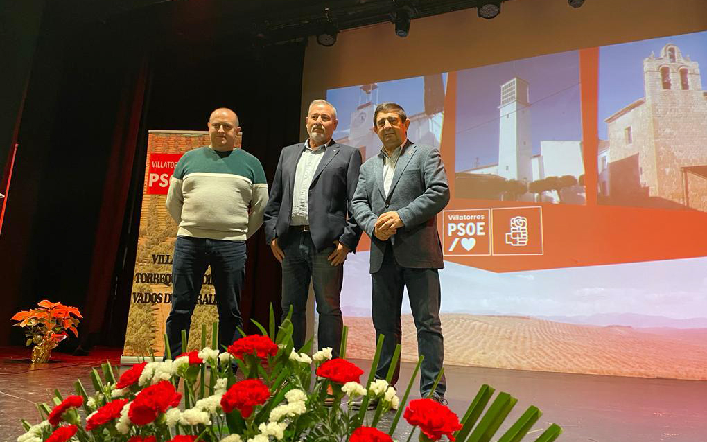 Diego Calles, candidato del PSOE a la Alcaldía de Villatorres