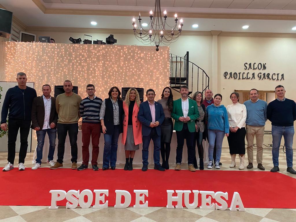 Ángel Padilla, candidato a la reelección en Huesa