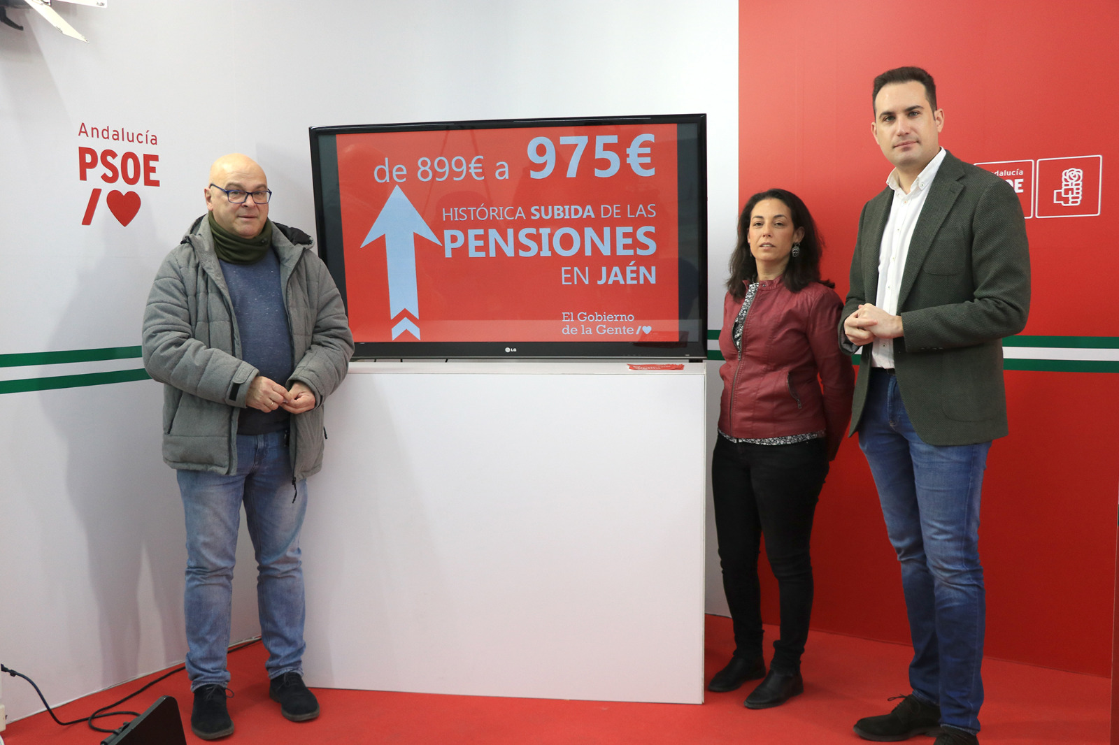 Subida histórica de las pensiones en Jaén: 207 euros en los últimos 4 años
