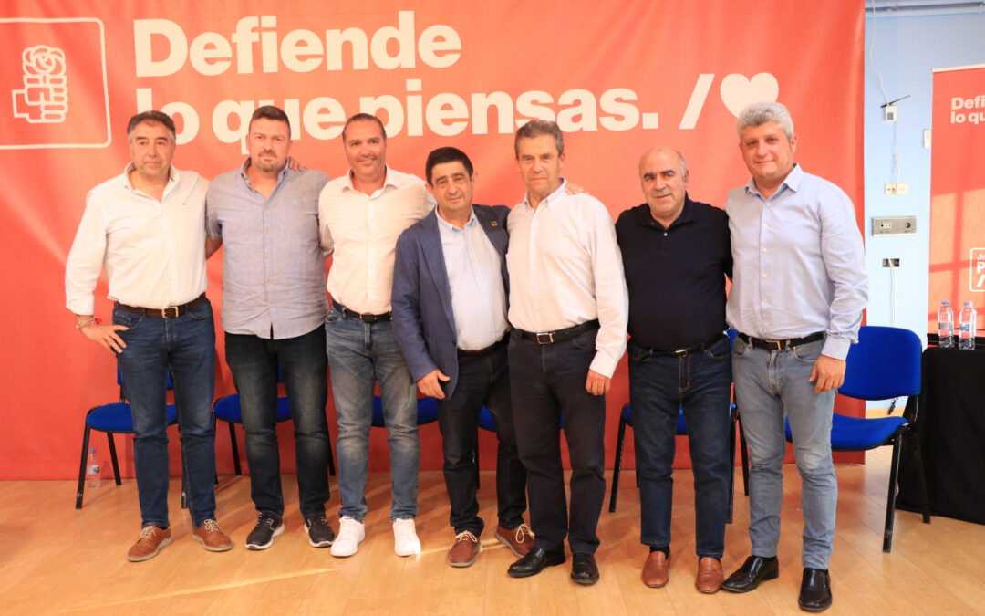 El PSOE presenta a sus 7 candidatos en El Condado: “Están comprometidos con mejorar la calidad de vida de sus vecinos”