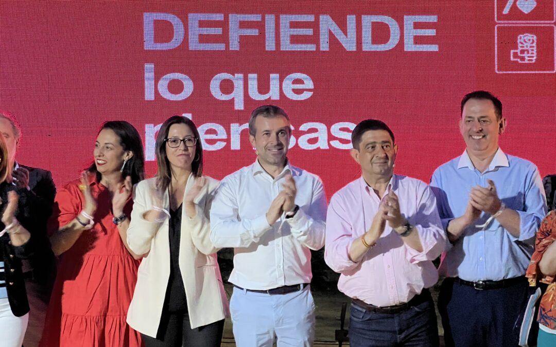 El PSOE arranca la campaña electoral: “Lo mejor que le puede pasar a nuestros municipios es tener alcaldes socialistas”