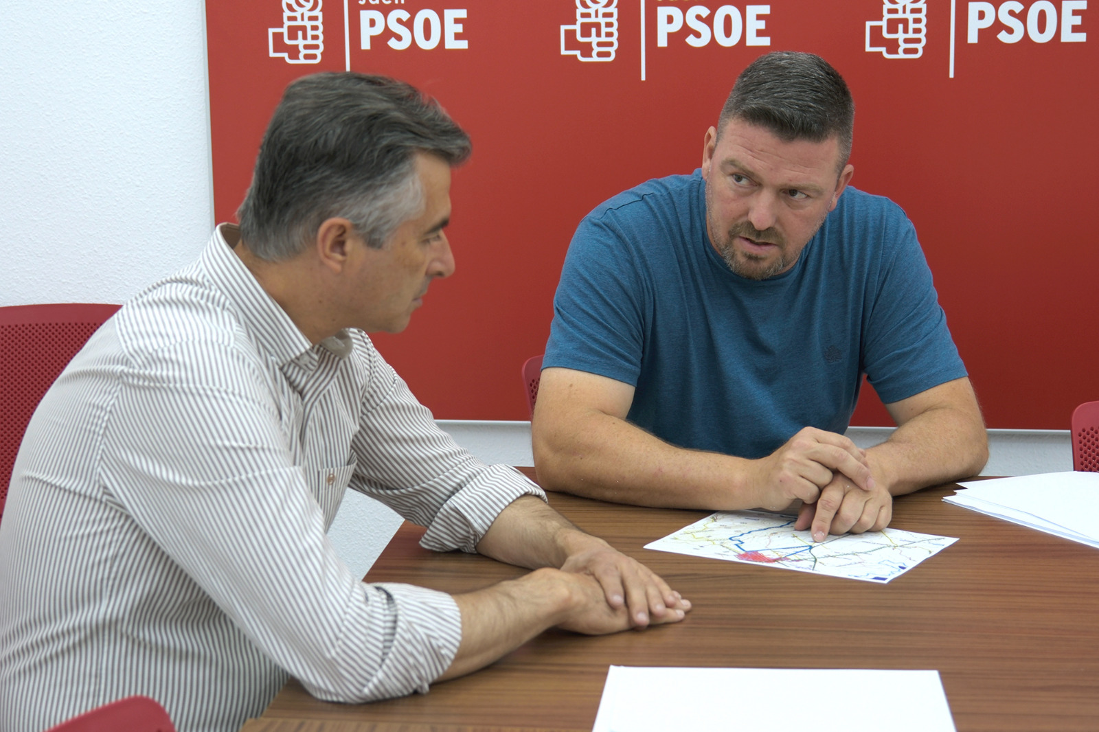 Jordi Alarcón: “El proyecto para arreglar la carretera de Arquillos al Porrosillo va viento en popa”