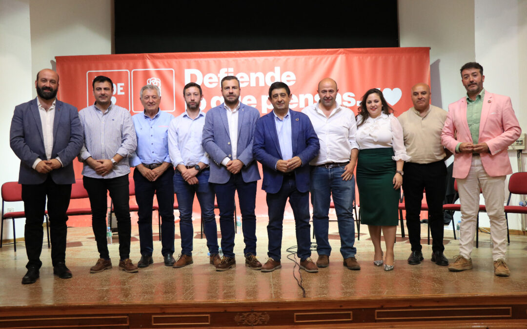 El PSOE presenta a sus 9 candidatos en la Sierra de Cazorla: “Una comarca ejemplo de gestión socialista”