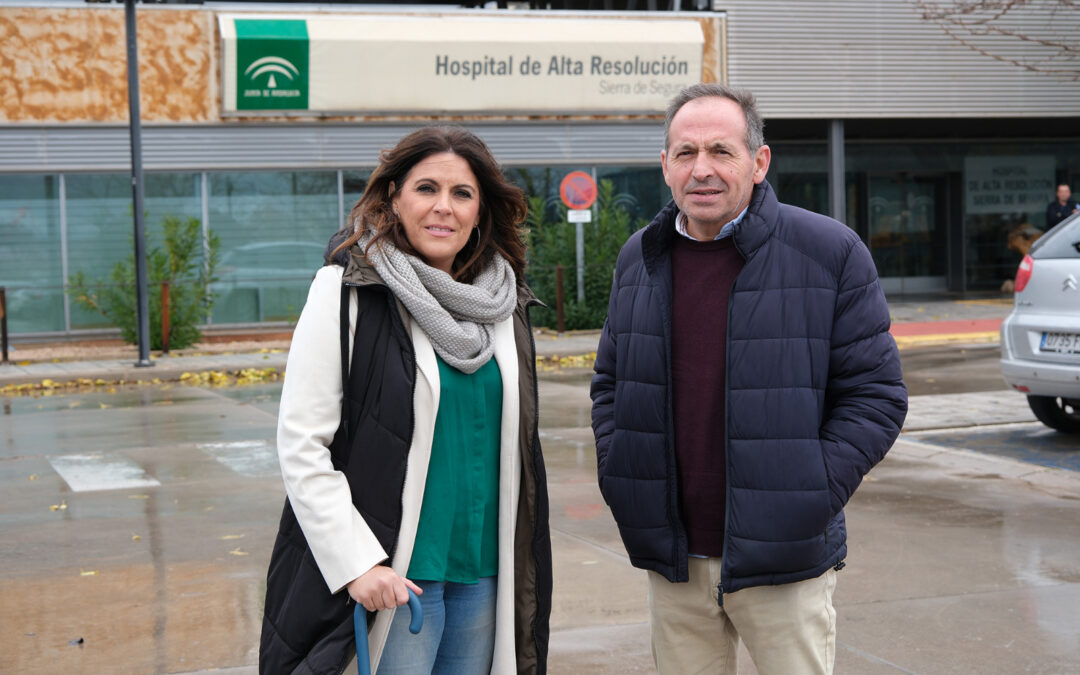 Férriz denuncia la “vergüenza” de la Junta de Andalucía con el Hospital de la Sierra de Segura