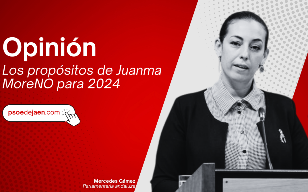 Los propósitos-objetivos del año nuevo de Juanma More-NO