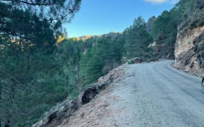 Chapuza de la Junta de Andalucía en el Camino Forestal Transversal de Las Villas