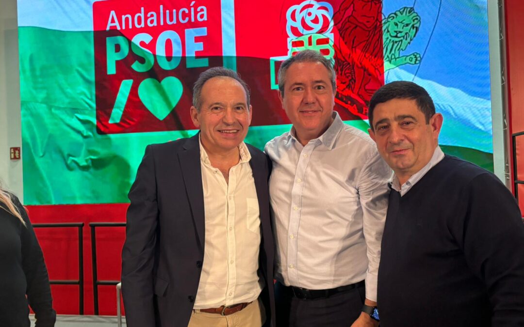 Reyes valora la incorporación de Jacinto Viedma al PSOE-A y destaca que el objetivo es recuperar un Gobierno progresista para Andalucía