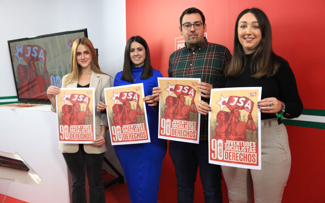 Juventudes Socialistas de Jaén celebrará su 90 aniversario para seguir abanderando “las reivindicaciones y la lucha por los derechos de los jóvenes”