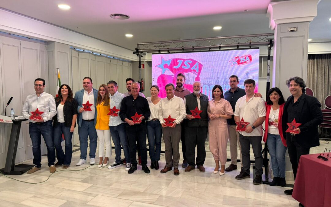 Juventudes Socialistas de Jaén rinde homenaje a sus secretarios generales desde la Transición
