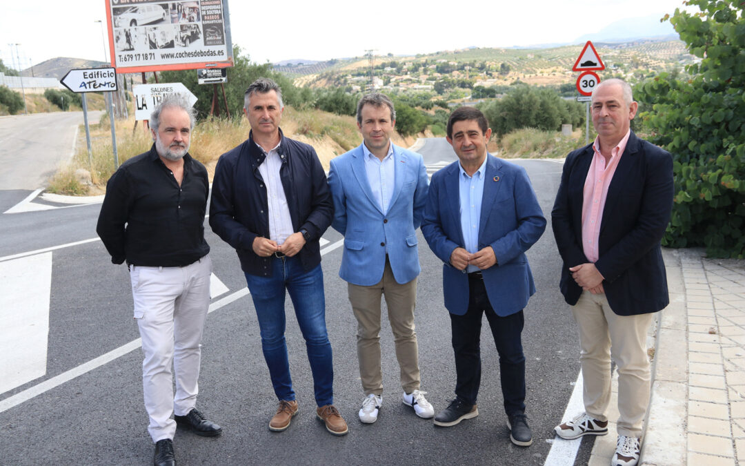 El PSOE valora la actuación en el camino del Batán para la mejora de accesos a IFEJA y Olivo Arena