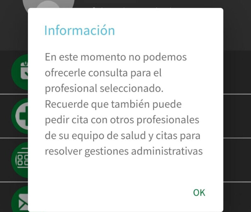 Insulto final: La Junta no da citas en centros de salud y a cambio manda a los pacientes a resolver trámites administrativos