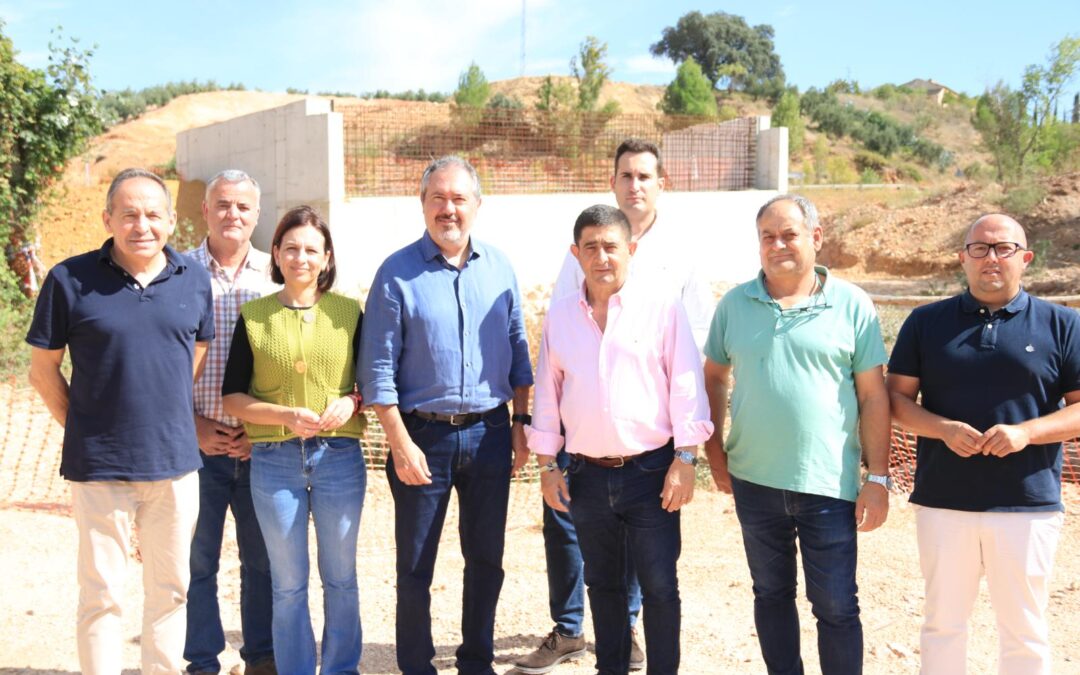 El PSOE denuncia la paralización de las obras del Puente del Aguadero