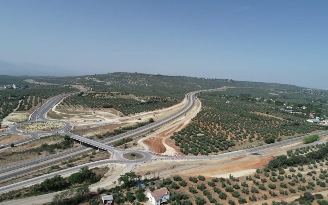 Satisfacción en el PSOE por el “compromiso cumplido” en el acceso a Baeza entre la A-32 y la Autovía del Olivar