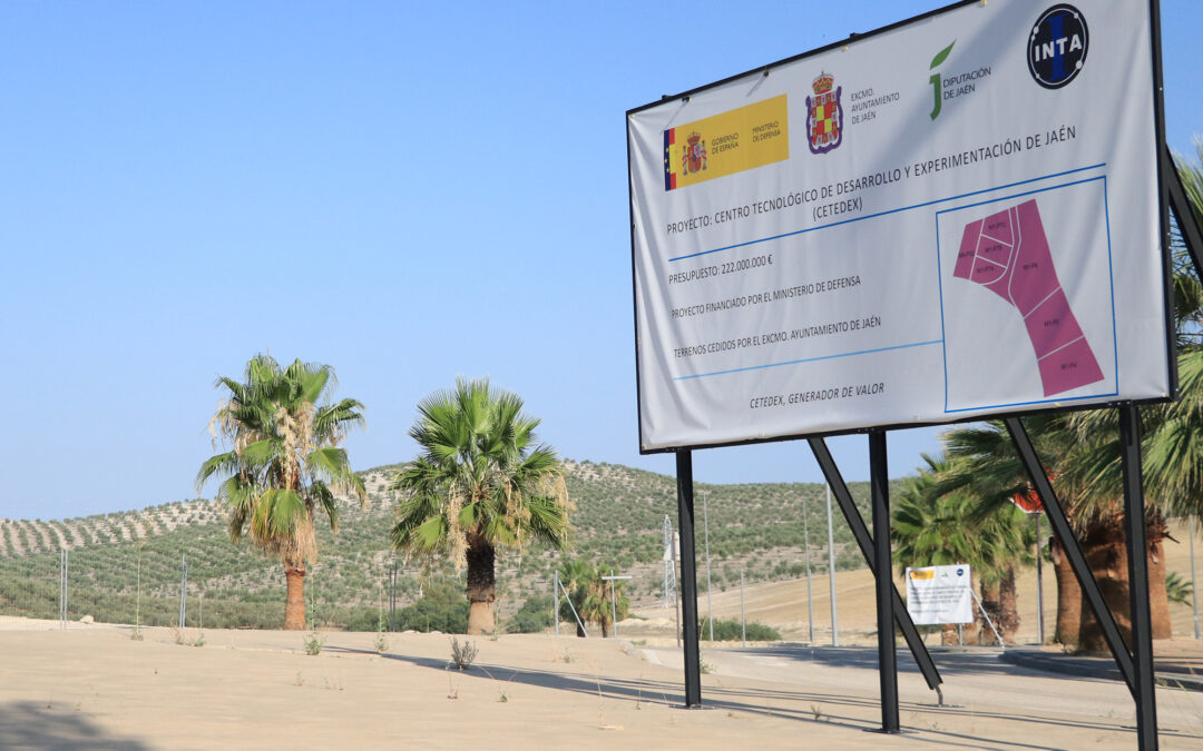 Uceda valora el inicio de obras del CETEDEX como una jornada histórica: “Va a marcar un antes y un después para Jaén”