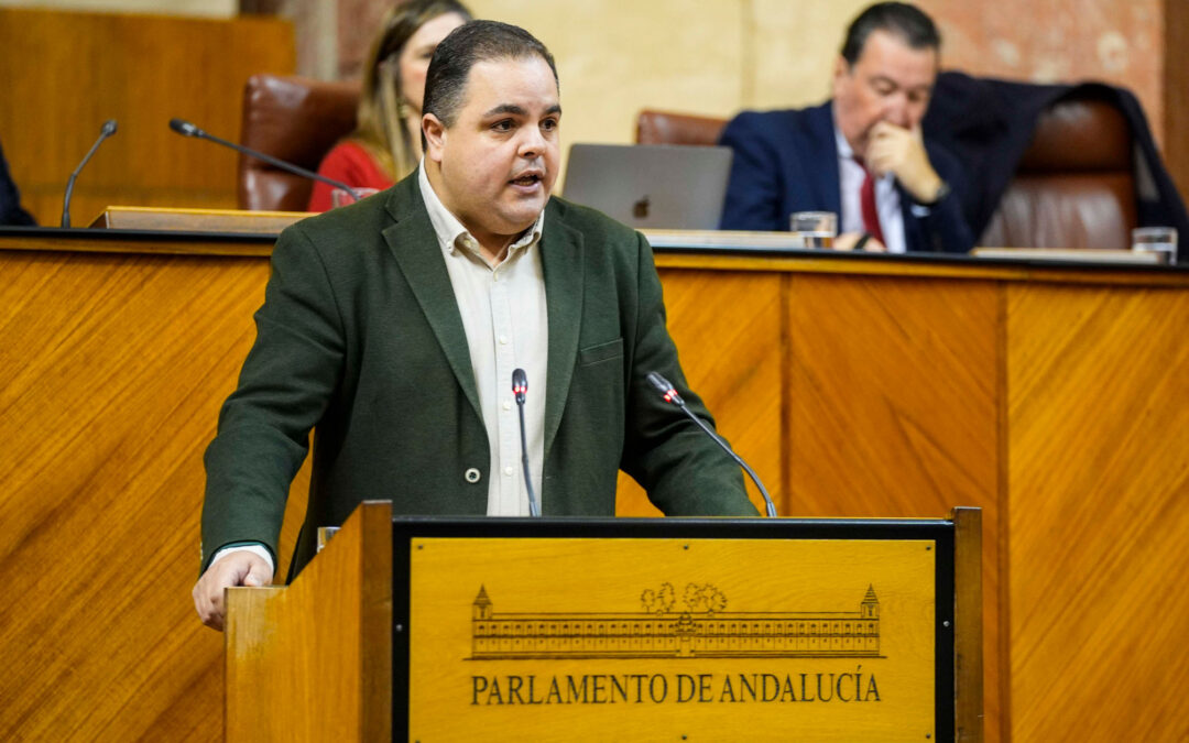 Víctor Torres, en el pleno del Parlamento: “La ciudad de Jaén va a recuperar la esperanza el 2 de enero con un Gobierno socialista”