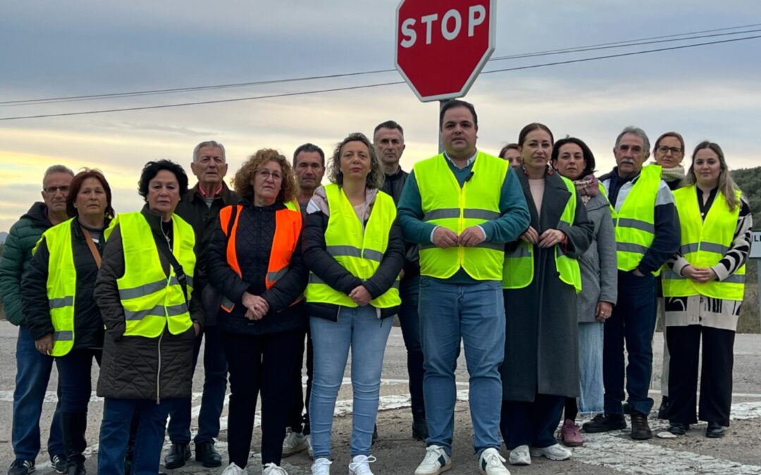 El PSOE le exige a la Junta el arreglo integral de la A-6204