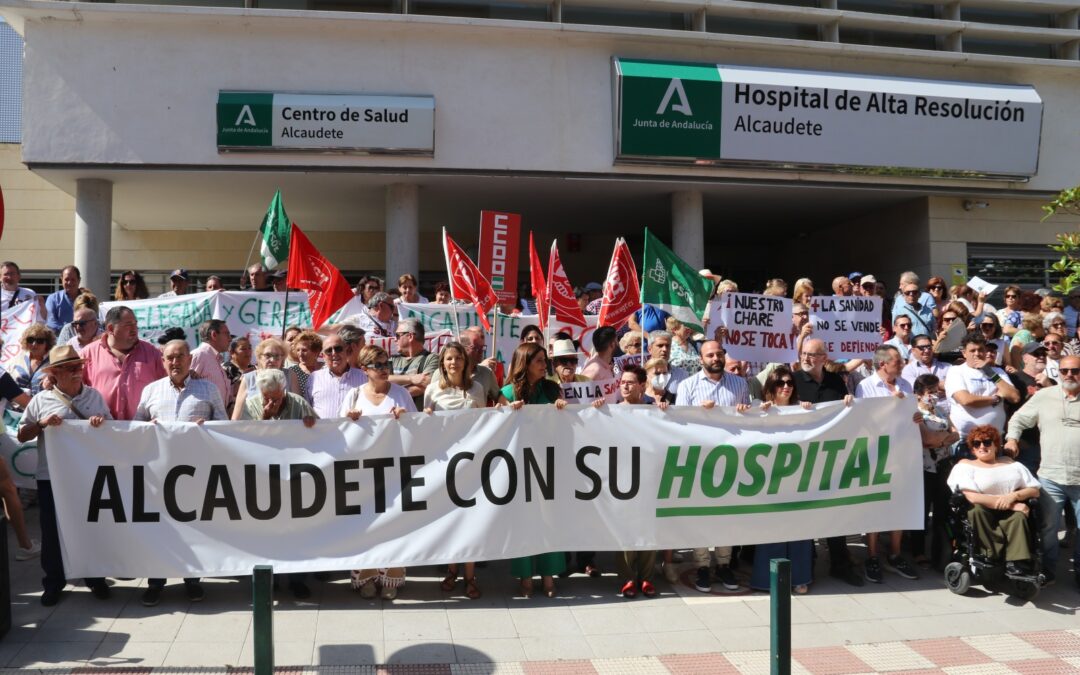 Alcaudete clama contra la Junta de Andalucía por el desmantelamiento del Hospital