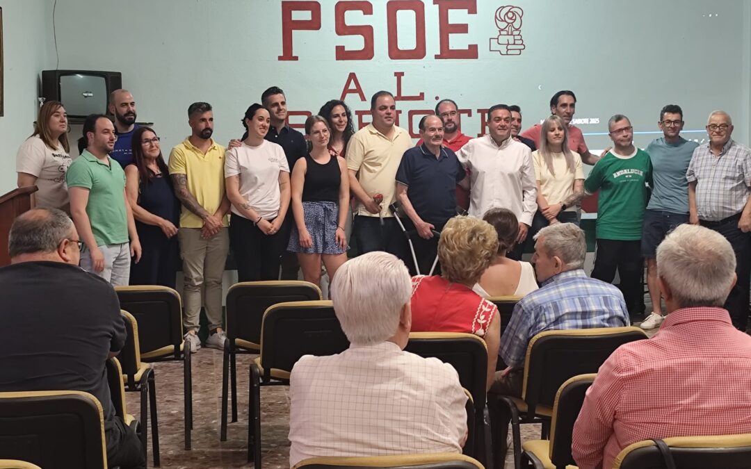 Luis Miguel López, secretario general del PSOE de Sabiote