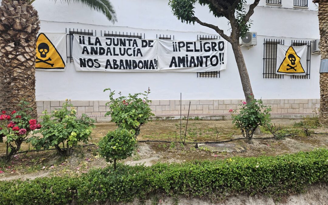 El alcalde de Bedmar exige a la Junta la retirada inmediata del amianto del Colegio Virgen de Cuadros