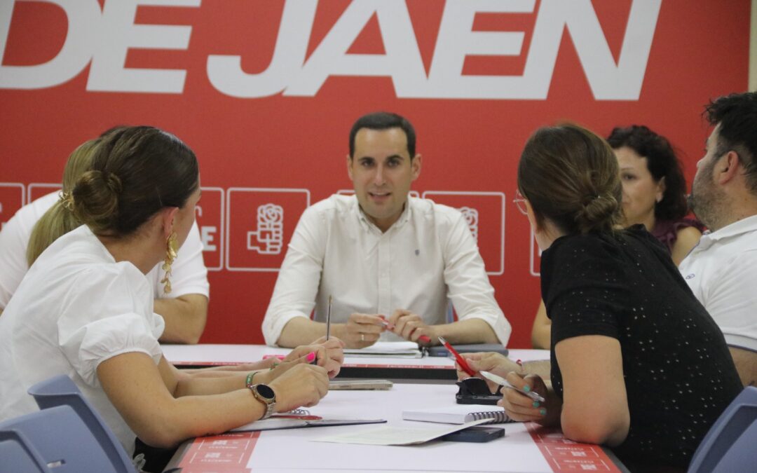 El primer Comité Provincial del PSOE de Jaén en el nuevo mandato se celebrará el 7 de julio en Linares