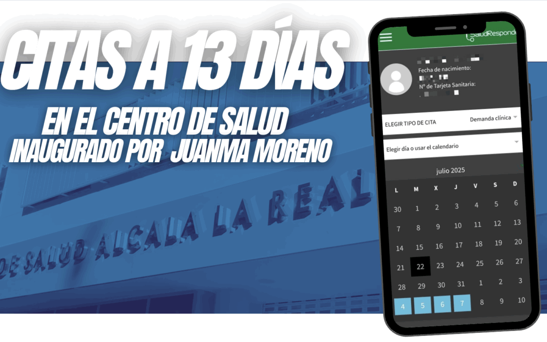 El Centro de Salud inaugurado por Moreno Bonilla está dando citas a 13 días