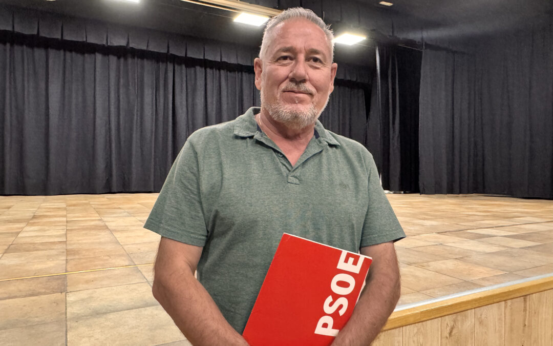 Diego Calles, coordinador del Comité del PSOE en la comarca de Jaén