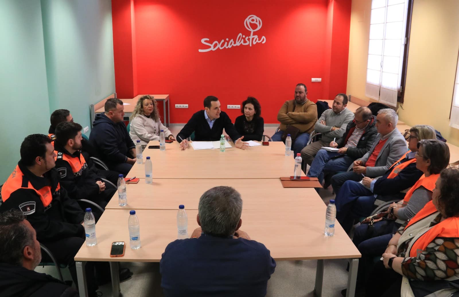 reunión protección civil