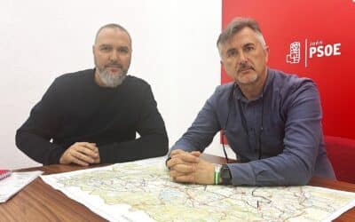 El PSOE de Castellar solicita el arreglo de la JA-9102 Chiclana de Segura – Castellar