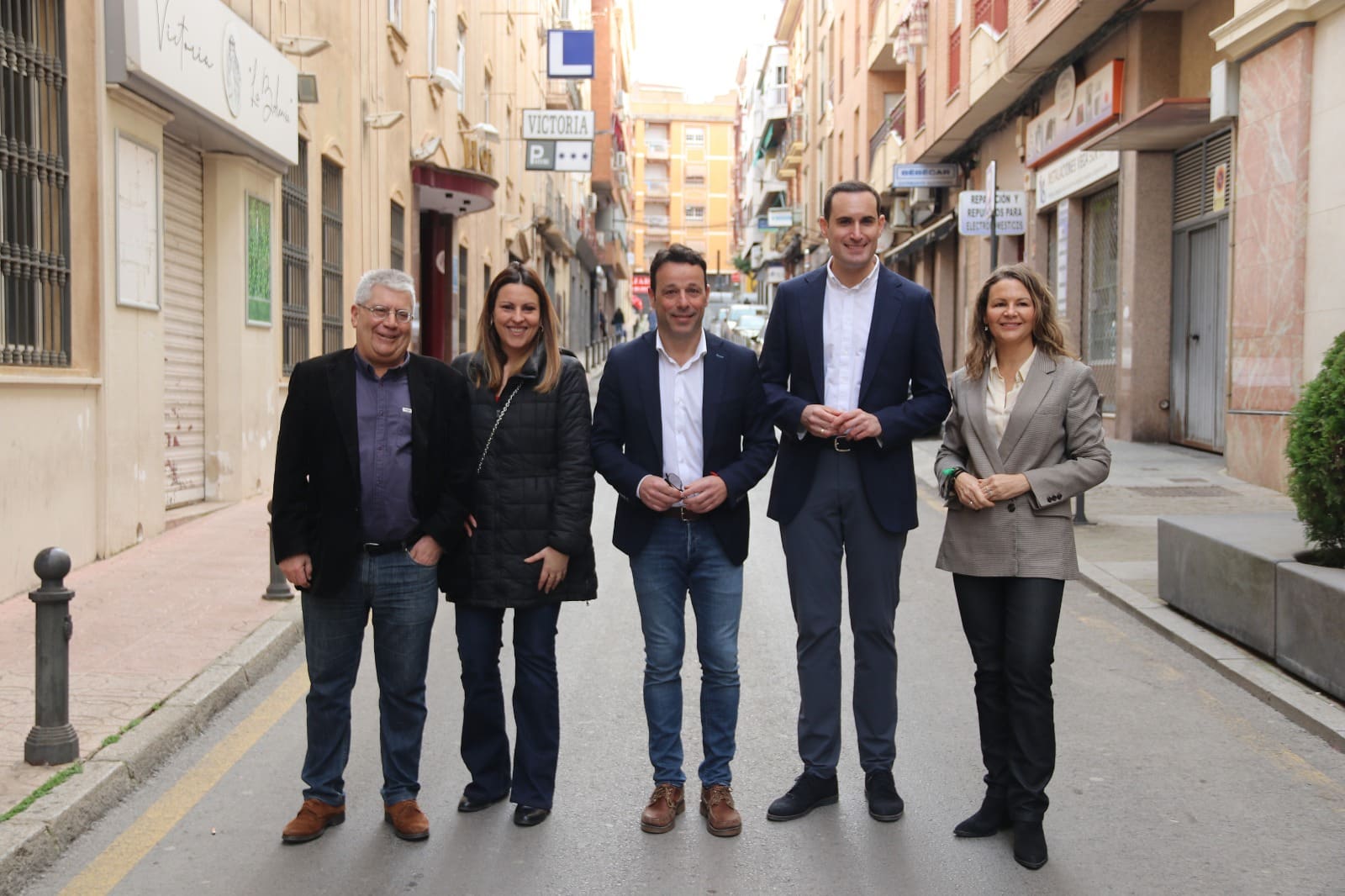 visita calle Cervantes Linares