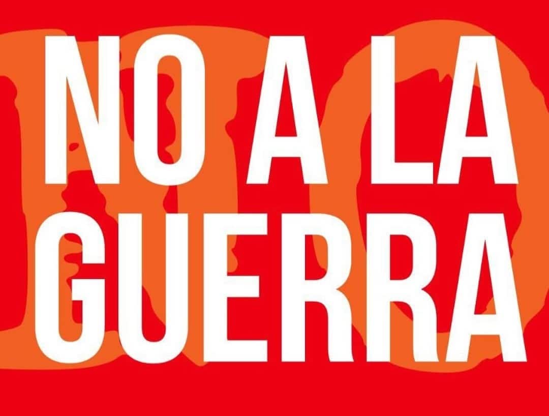 no a la guerra